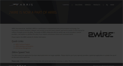 Desktop Screenshot of 2wire.com