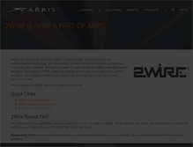 Tablet Screenshot of 2wire.com